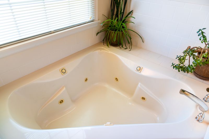 Renovated Bathroom with New Bathtub